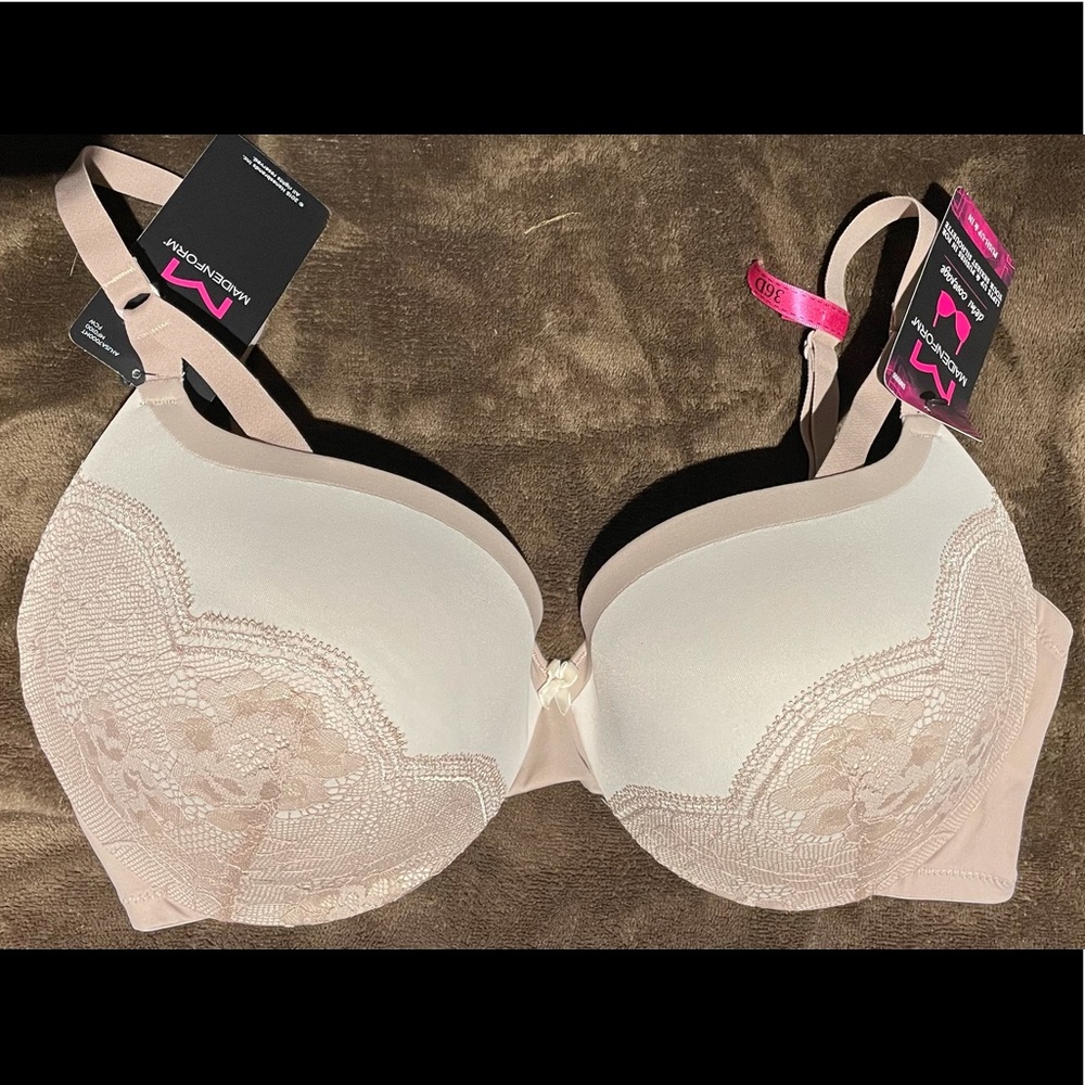 New Push Up And In Bra Demi Coverage Lace 36DD